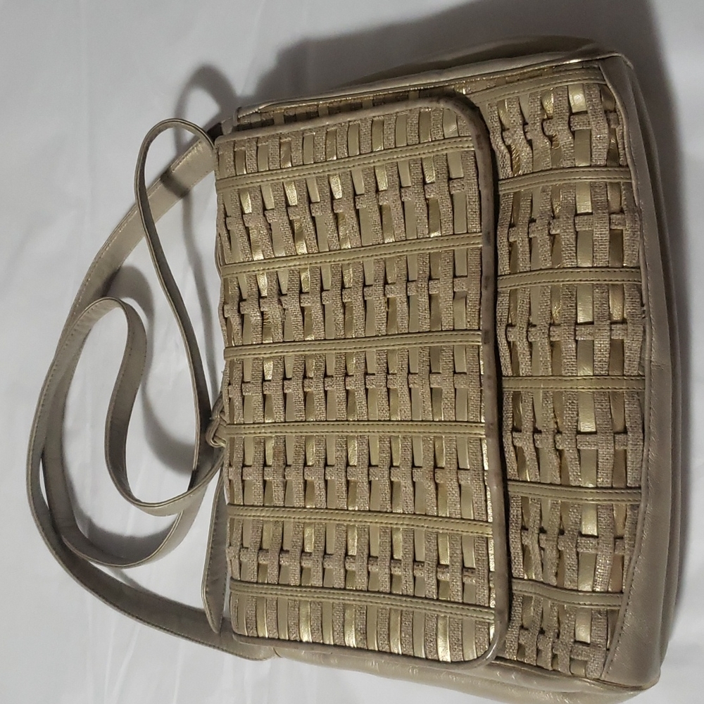 Sharif Made in USA crossbody leather  bag